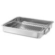 ماهیتابه سینی استیل 40*32 KONCIS