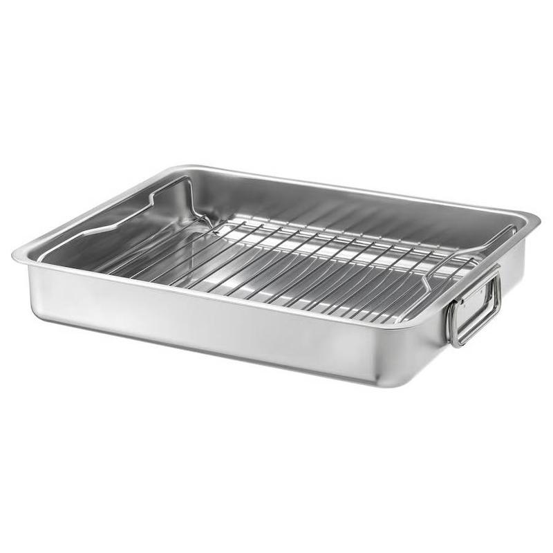ماهیتابه سینی استیل 40*32 KONCIS