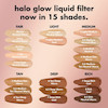 کرم پودر تینت الف elf Halo Glow Liquid Filter