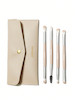 کیف و براش چشم شیگلم Glam 101 Eye Essentials Brush Set With Bag