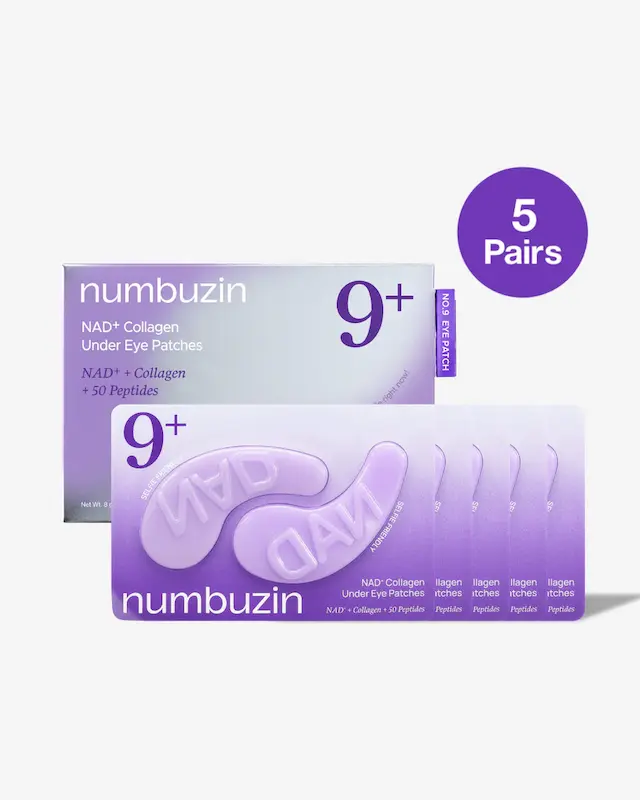 پچ زیر چشم NAD و کلاژن نامبوزین-No.9 NAD+ Collagen Under Eye Patches