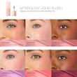 رژگونه مایع afterglow liquid blush نارس7ml