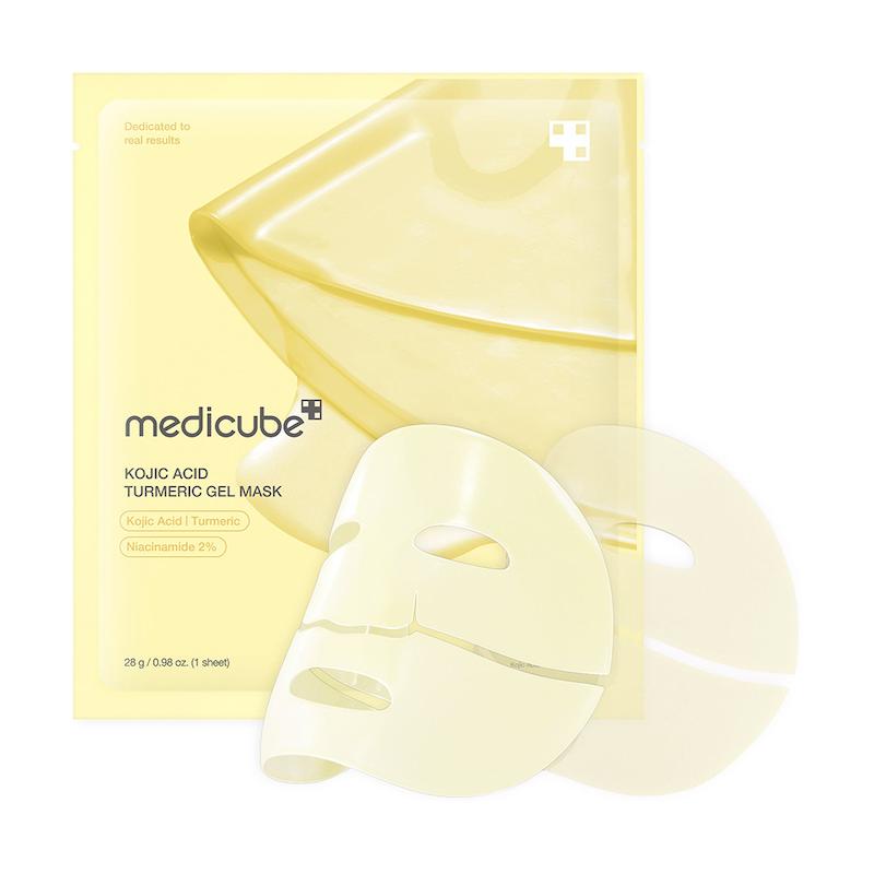 ماسک ورقه ای ژلی kojic acid turmeric مدی کیوب