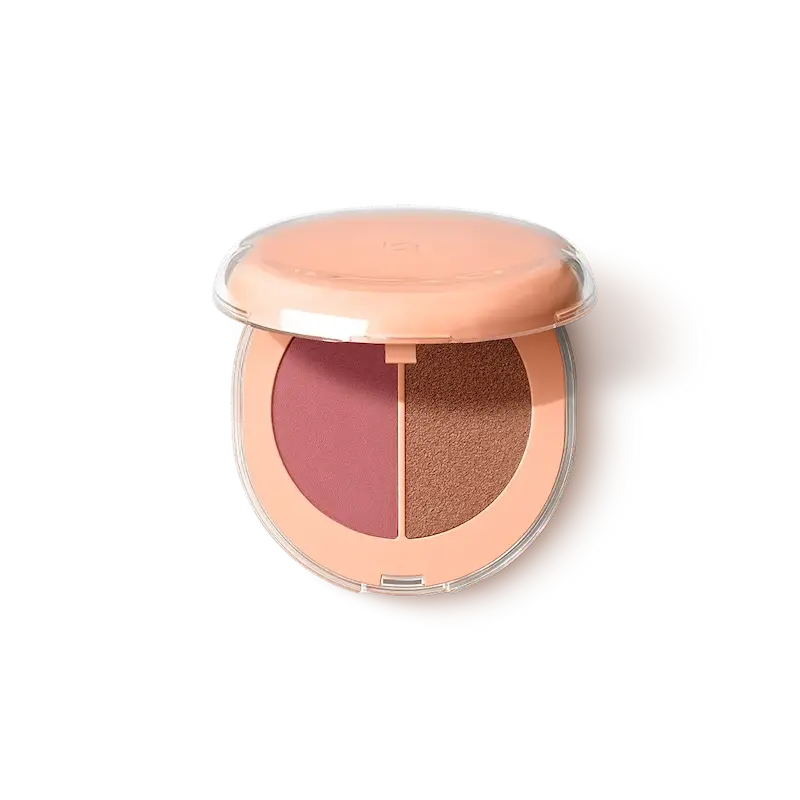 رژگونه مات و براق کیکوGloss supreme layering Matt & glow duo 03 blush