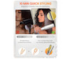  Sleek Chic Wide Glide Straightener اتو مو صاف کننده شیگلم