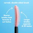 ریمل مشکی و قهوه ای فر کننده و حجم دهندهLash 'N Roll® Mascara elf الف