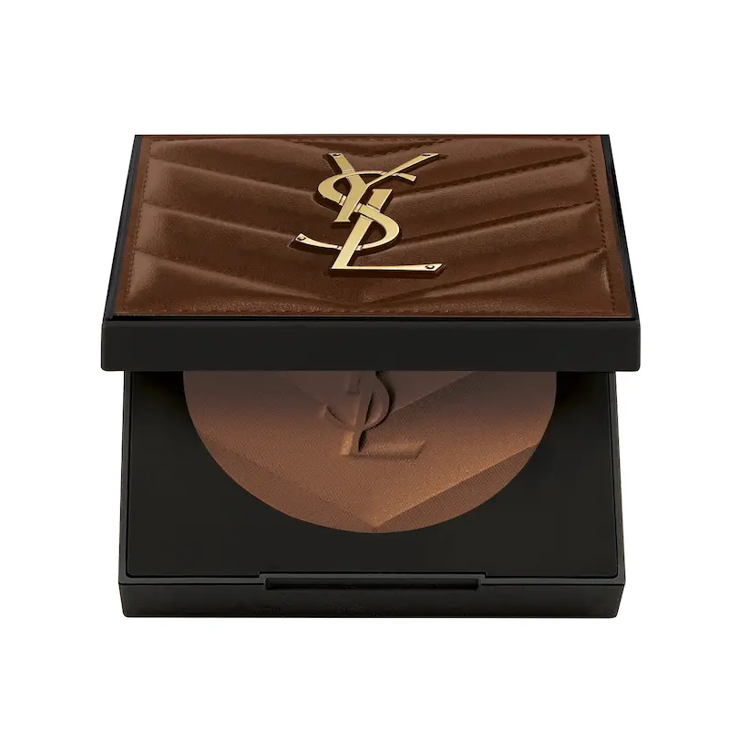 ALL HOURS HYPER BRONZER ysl برنزر پودری ایوسن لورن رنگ sienna 5