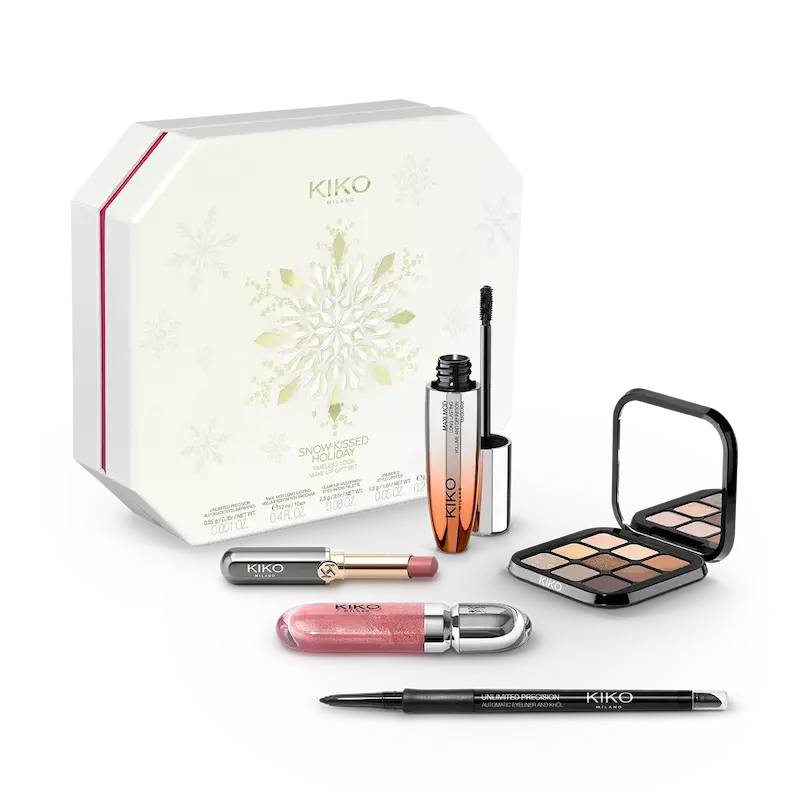 ست Snow-Kissed Holiday Timeless Look Makeup Gift Set