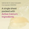 پچ دور چشم ضد چروک و روشن کننده دکتر ملاکسین Dr.Melaxin Cemenrete Calcium Volume Eye Patch 60ea