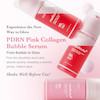 سرم حباب کلاژن دوفاز pdrn صورتی مدی کیوب medicube PDRN Pink Collagen Bubble Serum