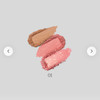 پالت برنزر و رژ گونه کیکو مدل  multi finish trio 