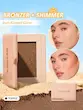 کانتور /برنزر پودری شیگلم SHEGLAM Dream Touch Bronzer-12 Terracotta Powder Bronzer Brand Beauty Makeup
