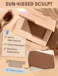 کانتور /برنزر پودری شیگلم SHEGLAM Dream Touch Bronzer-12 Terracotta Powder Bronzer Brand Beauty Makeup