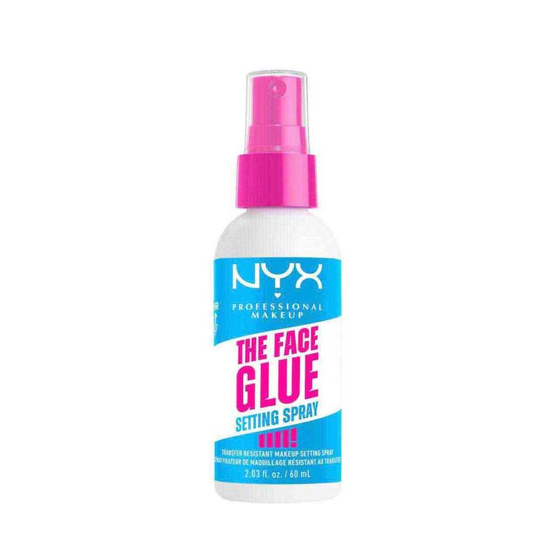 اسپری فیکس ۲۴ ساعته و ضدآب نیکس (NYX PROFESSIONAL MAKEUP The Face Glue Setting Spray)