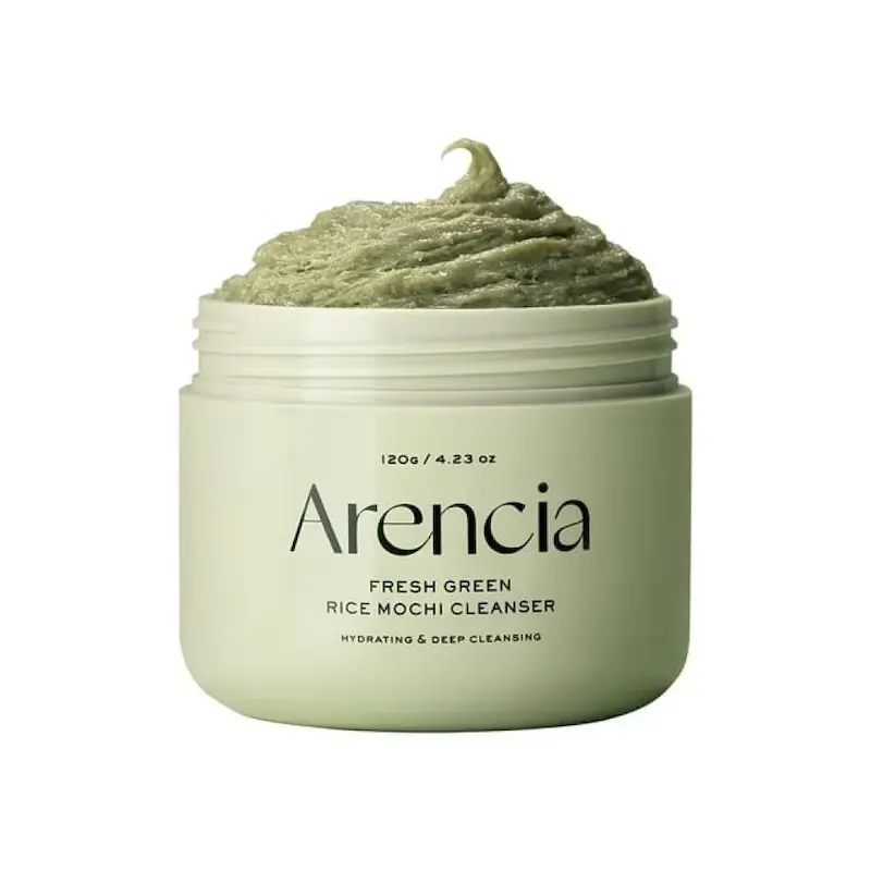 شوینده موچی برنج و چای سبز آرنسیا Arencia مدل fresh green rice mochi cleanser