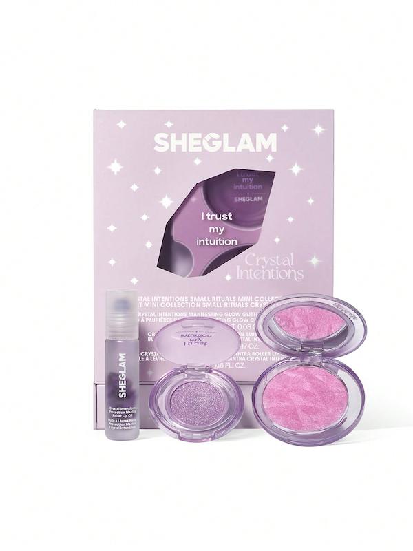 مینی کالکشن کریستال بنفش شیگلم Crystal intentions small rituals mini collection set- Amethyst (Sheglam)