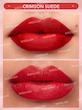 رژ لب crimson suede sheglam