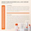 سرم تقویت مژه حجم دهنده و بلند کننده لیلیوئه lilyeve GROWTURN Eyelash Growth Serum