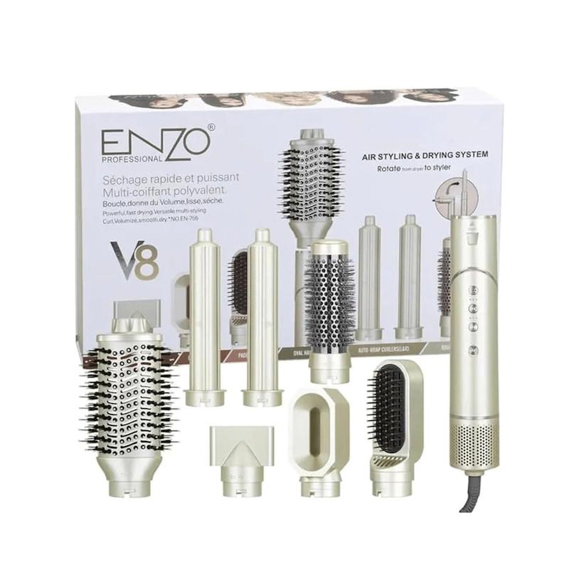 ست 8 کاره سشوار و حالت دهنده مدل EN-755 انزو Enzo EN-755 Air Styling & Drying System