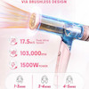 سشوار پرسرعت تاشو شیگلم (SHEGLAM HAIR) مدل 2-in-1 High-Speed Hair Drye