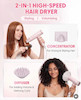 سشوار پرسرعت تاشو شیگلم (SHEGLAM HAIR) مدل 2-in-1 High-Speed Hair Drye