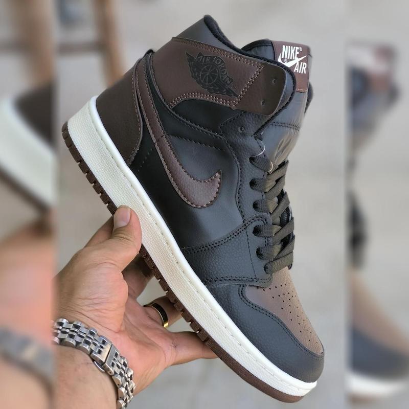 نایک جردن ساقدار مشکی قهوه ای موکا NIKE JORDAN 