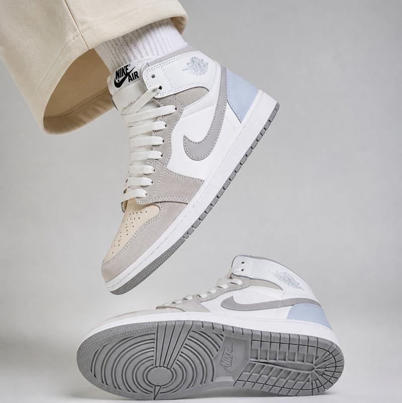 نایک جردن ساقدار پاریس طوسی سفید NIKE JORDAN