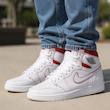 نایک جردن ساقدار NIKE JORDAN HIGH سفید قرمز