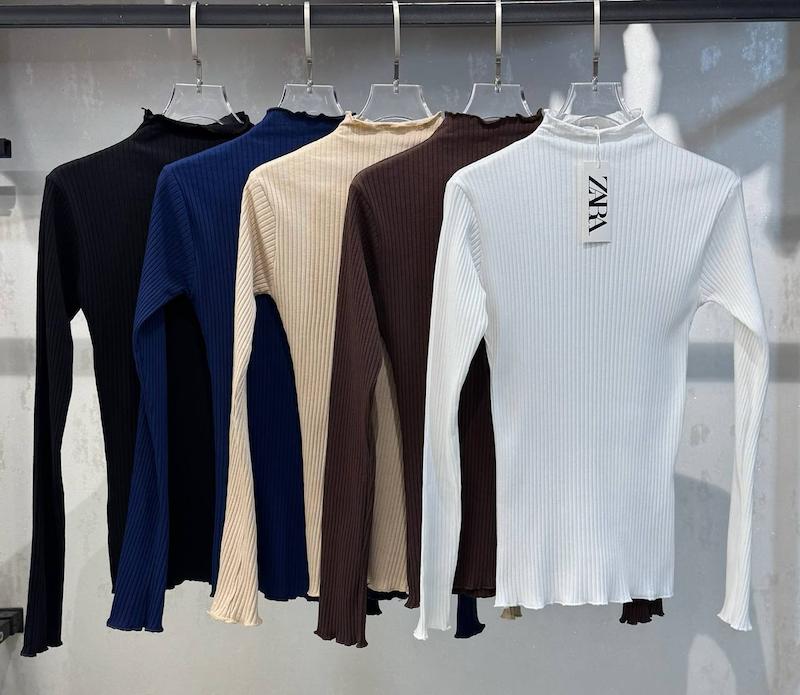 بلوز یقه ایستادهz