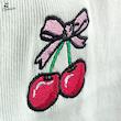 تاپ کبریتی گلدوزی چری cherry کد 120