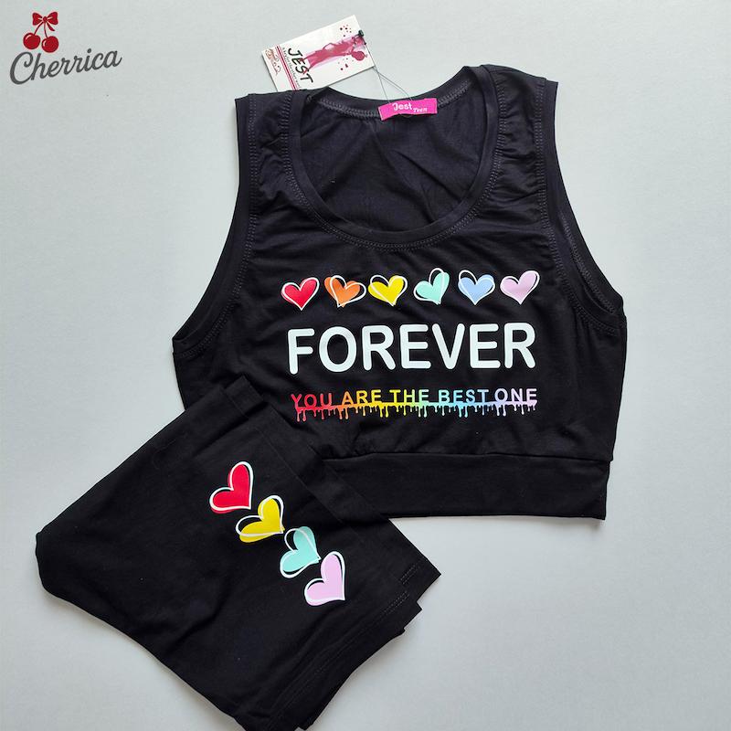 ست کراپ و شلوارک