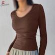 بلوز یقه گرد