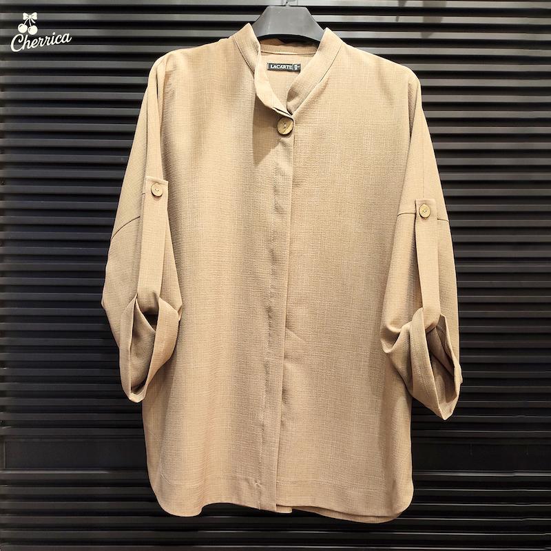 شومیز کرمی زنانه