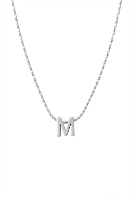 گردنبند حرف M (وارداتی)