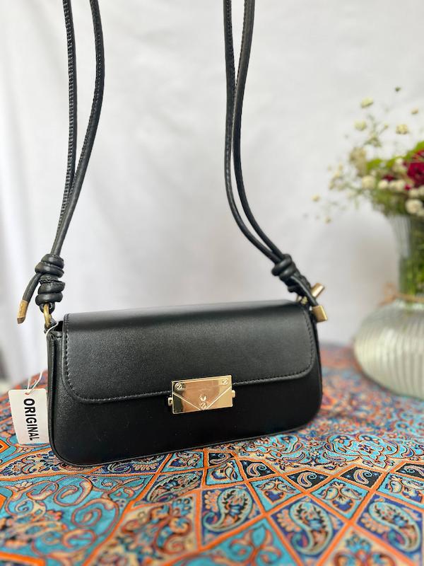 کیف دوشی زنانه مدل بند گره‌ای