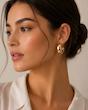 گوشواره حلقه‌ای توپر چانکی (وارداتی)