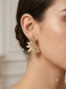گوشواره بدل طرح گلبرگ‌ استیل 