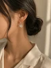گوشواره بدل طرح گل دانه برف (وارداتی)