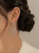 گوشواره مدل درخت کریسمس (وارداتی)