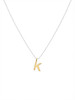 گردنبند استیل طرح حرف K