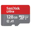 کارت حافظه MicroSDXC سن دیسک مدل Ultra کلاس 10 استاندارد UHS-I U1 A1 سرعت 100 مگابایت بر ثانیه حافظه 128 گیگابایت