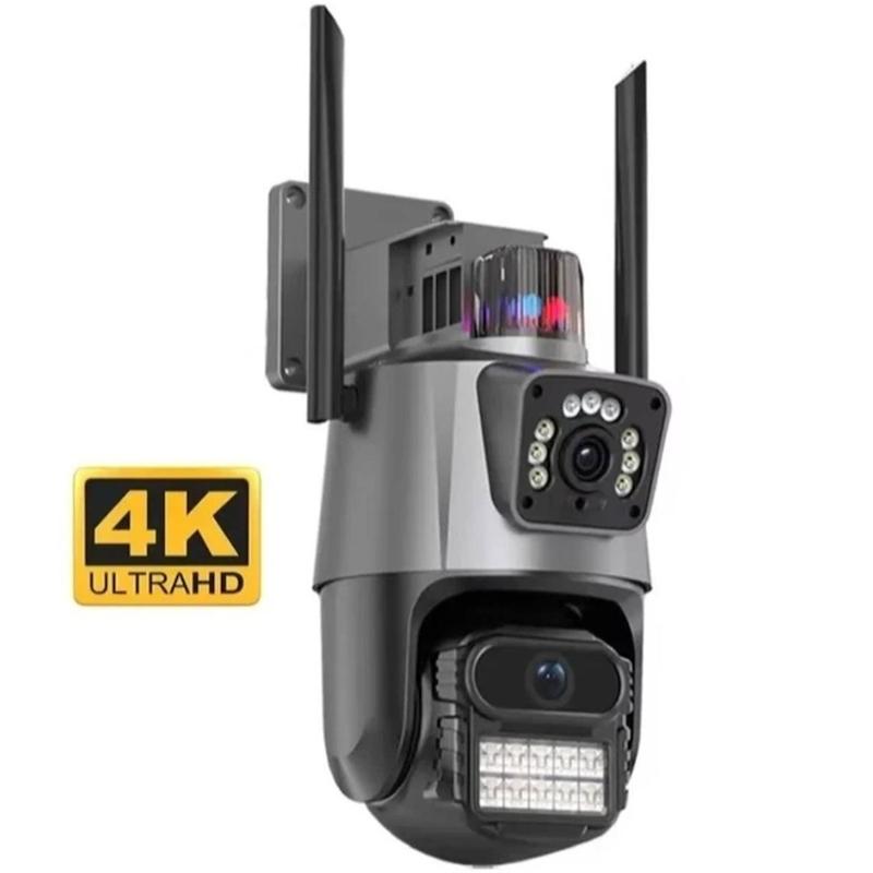 دوربین سیم کارت خور دو لنزه چرخشی v380 pro