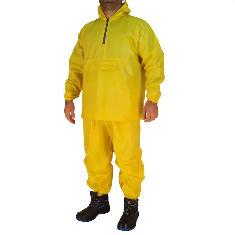 کاپشن شلوار بادگیر زرد