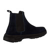 بوت چلسی مردانه - جیر طبیعی سرمه ای