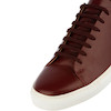 اسنیکر مردانه سری چهار - چرم طبیعی زرشکی