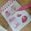 استیکر Strawberry | توت فرنگی