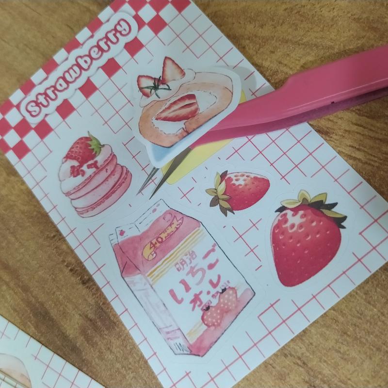 استیکر Strawberry | توت فرنگی