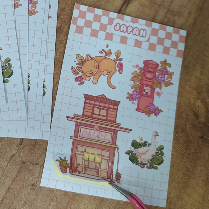 استیکر Kyoto | کیوتو ژاپن