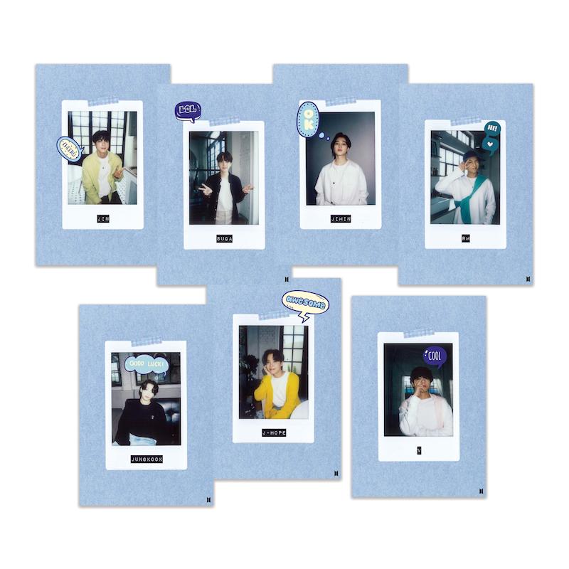 ست پولاروید | .BTS BE Polaroids BLUE VER