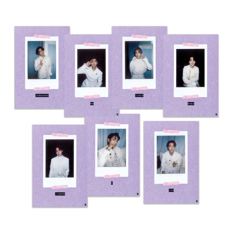 ست پولاروید | .BTS BE Polaroids PURPLE VER